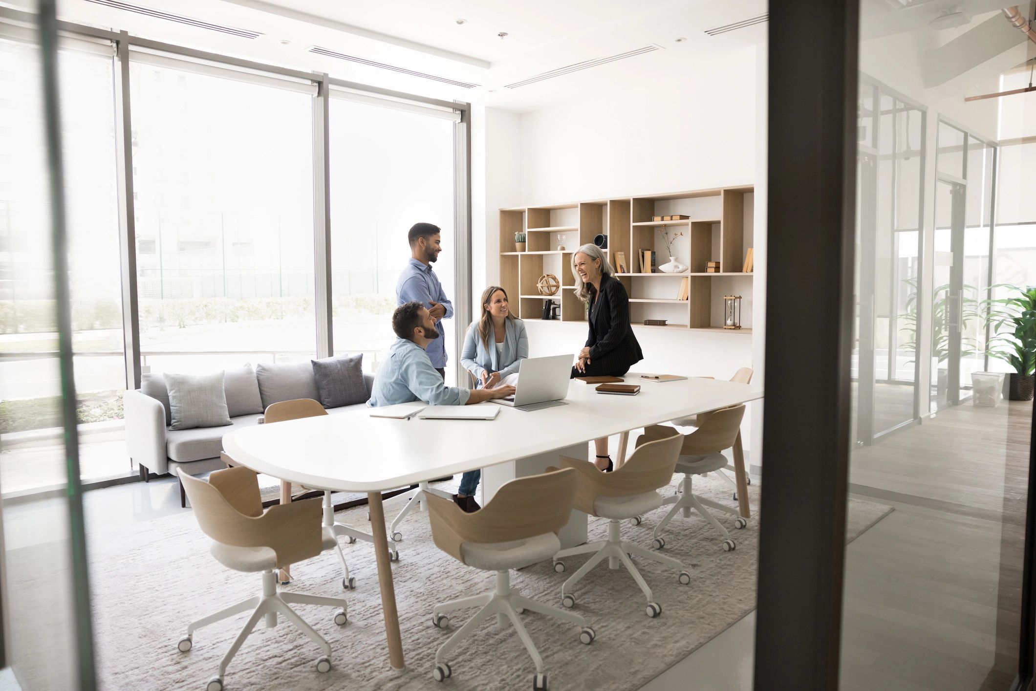 Team collaboration for builder and development services